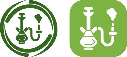 Hookah Icon Design vector