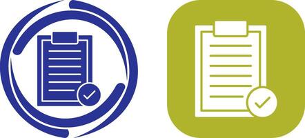 Selected Icon Design vector
