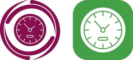 Clock Icon Design vector