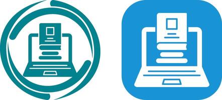Laptop Icon Design vector