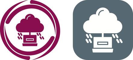 Cloud Computing Icon Design vector