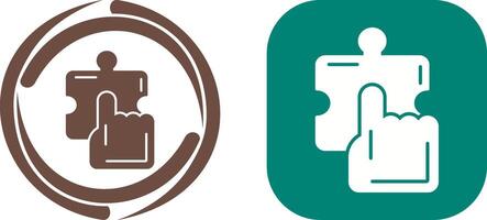 Quick Selection Icon Design vector