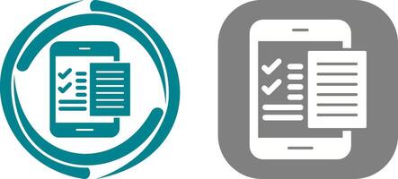 Check List Icon Design vector