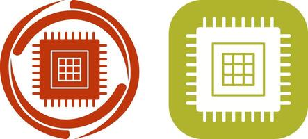 Processor Icon Design vector