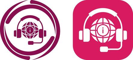 Call Center Icon Design vector