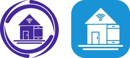 Home Automation Icon Design vector
