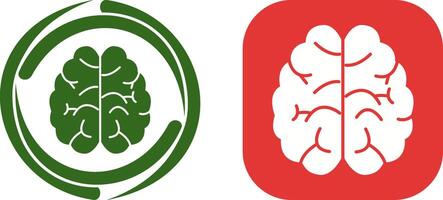 Brain Icon Design vector