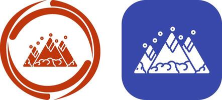 Mountain Icon Design vector