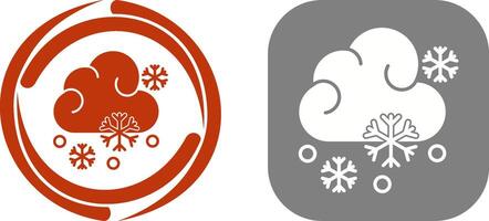 Snowy Icon Design vector