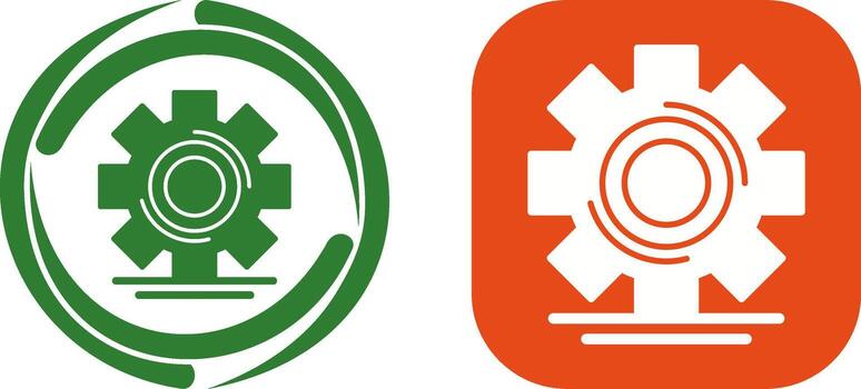 Setting Icon Design vector