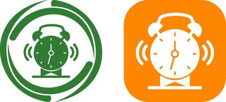 Alarm Clock Icon Design vector