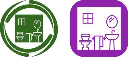 Bathroom Icon Design vector