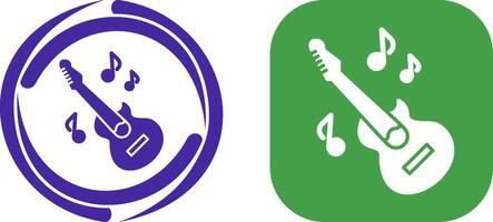 Guitar Icon Design vector