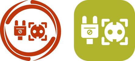 Socket Icon Design vector