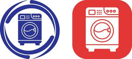 Washing Machine Icon Design vector