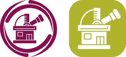 Observatory Icon Design vector