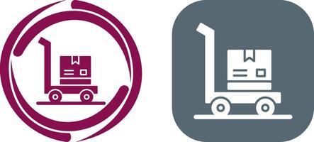 Trolly Icon Design vector