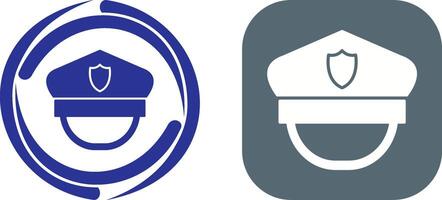 Police Hat Icon Design vector