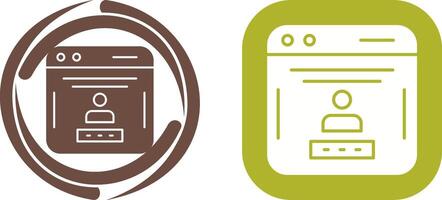 Password Icon Design vector