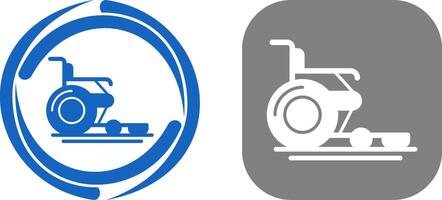 Wheel Chair Icon Design vector