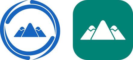 Mountain Icon Design vector