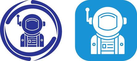 Astronaut Icon Design vector