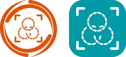 Intersection Icon Design vector