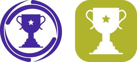 Trophy Icon Design vector