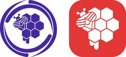 Honeycomb Icon Design vector