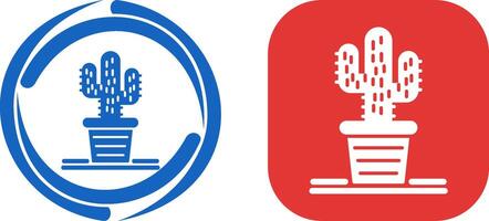 Cactus Icon Design vector
