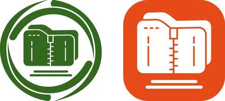 Compressed Icon Design vector