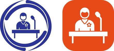 Candidate Icon Design vector