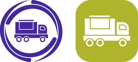 Cargo Truck Icon Design vector