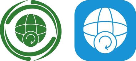 Earth Icon Design vector