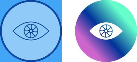 Unique Eye Icon Design vector