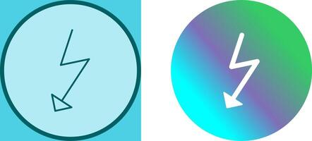 Unique Flash Icon Design vector