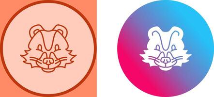 Skunk Icon Design vector