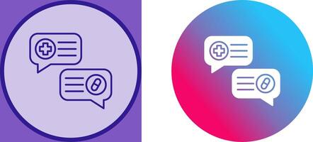 Conversation Icon Design vector