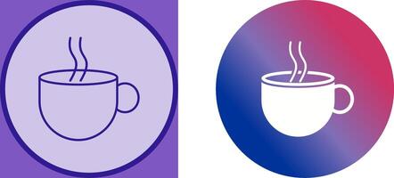 Hot Coffee Icon Design vector