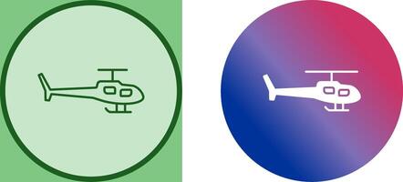 Helicopter Icon Design vector