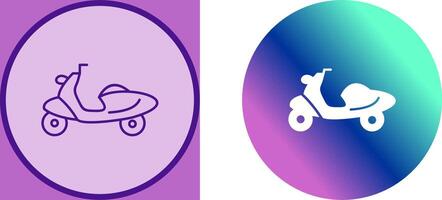 diseño de icono de scooter vector