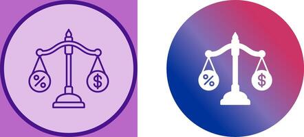 Scale Icon Design vector