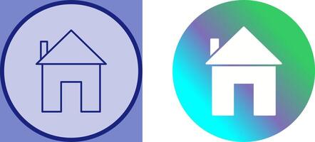 Unique Homepage Icon Design vector