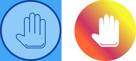 Unique Hand Tool Icon Design vector