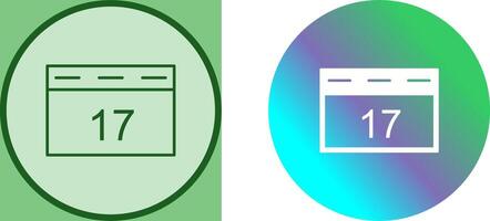 Unique Event Management Icon Design vector