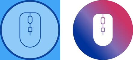 Unique Mouse Icon Design vector