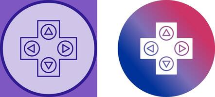 Unique Gaming Control Icon Design vector