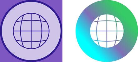 Globe Icon Design vector