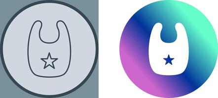 Bib Icon Design vector