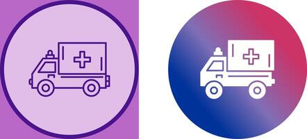 Ambulance Icon Design vector